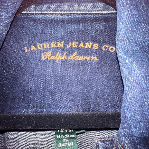 Vintage Ralph Lauren Denim Jacket Size XL - Picture 3 of 8
